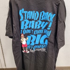 NWT Big Johnson Attitude Wear Graphic Design T Shirt 1994 Size 2XL